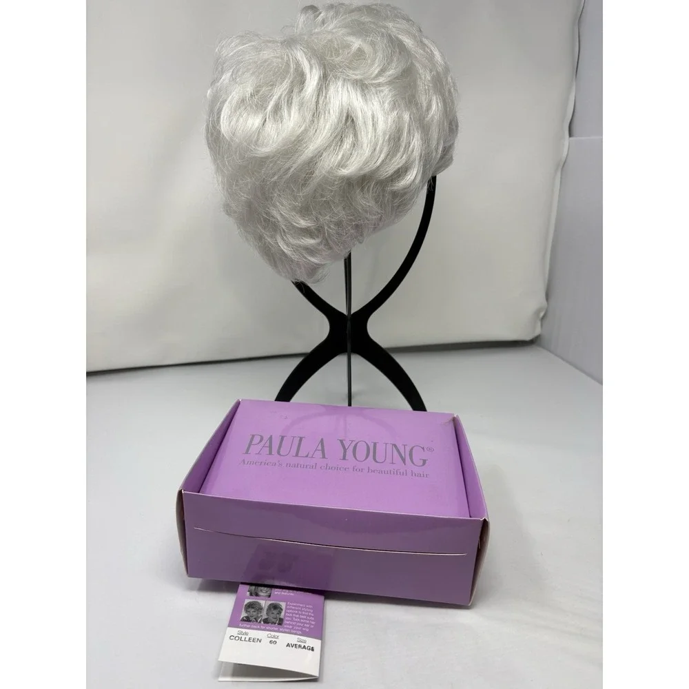 Paula Young Color #60 Average Silver Gray Wig